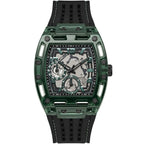 Guess GW0499G7 Phoenix Green Transparent Men's Watch