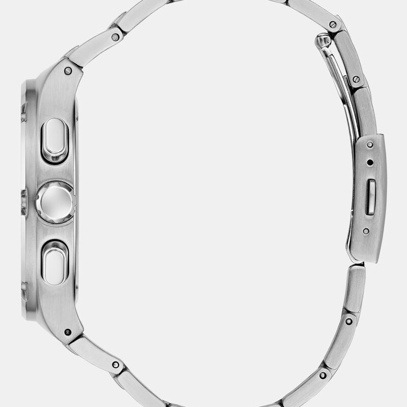Guess Headline GW0572G6 Men's Silver-Tone & Green Dial Watch