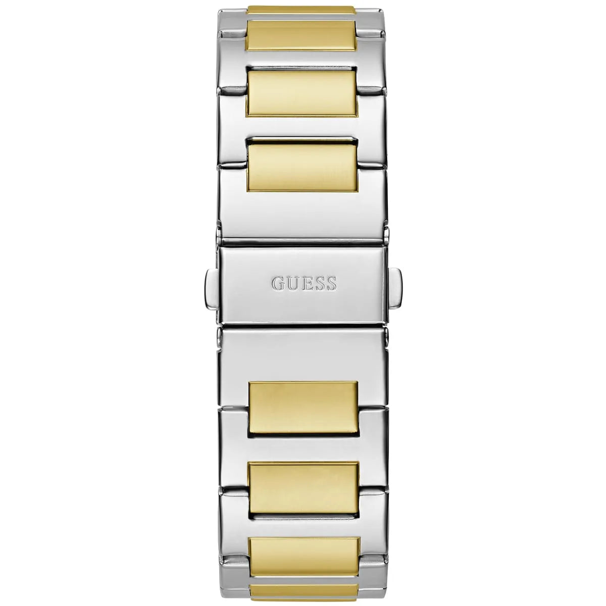 Guess GW0631G1 Men's Two-Tone Square Watch with Green Dial