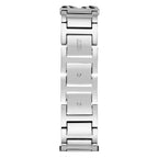 Guess GW0668L1 Silver Tone Rectangular Crystal Bracelet Watch