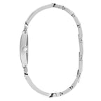 Guess GW0668L1 Silver Tone Rectangular Crystal Bracelet Watch