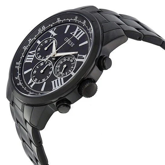 Guess Horizon W0379G2 Black Ion-Plated Chronograph Look Watch