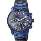 Guess Horizon W0379G5 Blue Tone Stainless Steel Chronograph Look Watch
