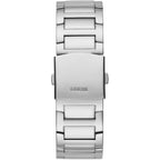 Guess King GW0497G1 Silver Tone Skeleton Crystal Men's Watch