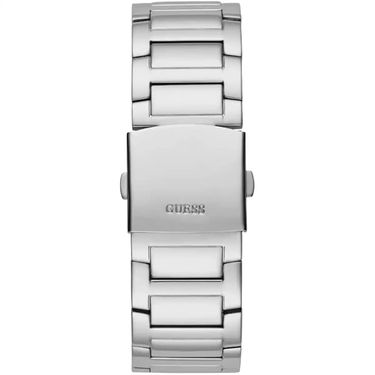 Guess King GW0497G1 Silver Tone Skeleton Crystal Men's Watch