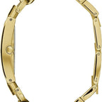 Guess Mod Heavy Metal W1117L2 Gold Tone Chain Bracelet Polished Watch