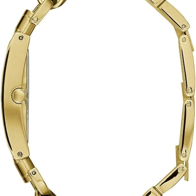 Guess Mod Heavy Metal W1117L2 Gold Tone Chain Bracelet Polished Watch