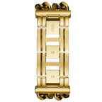 Guess Mod Heavy Metal W1117L2 Gold Tone Chain Bracelet Polished Watch