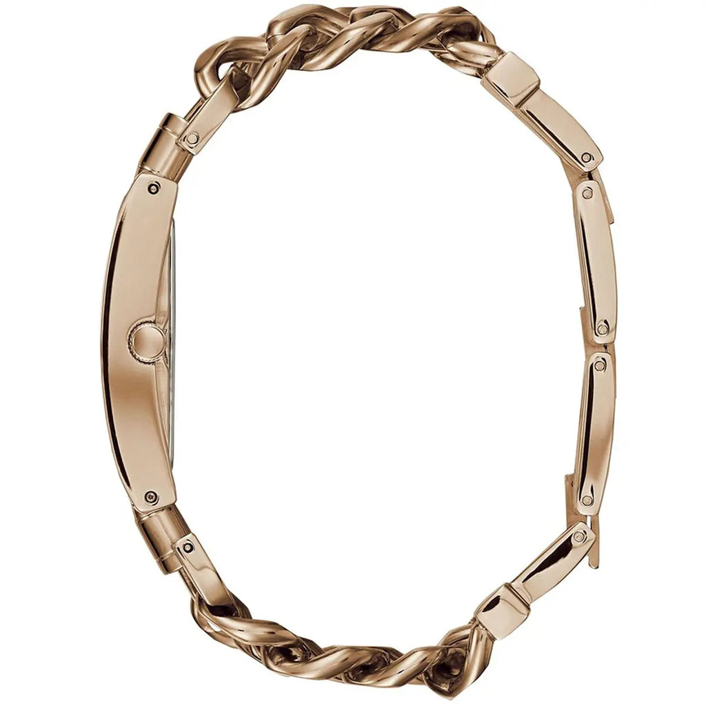 Guess Mod Heavy Metal W1117L3 Rose Gold Chain Bracelet Polished Watch