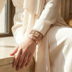 Guess Mod Heavy Metal W1117L3 Rose Gold Chain Bracelet Polished Watch