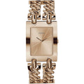Guess Mod Heavy Metal W1117L3 Rose Gold Chain Bracelet Polished Watch
