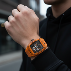 Guess Phoenix GW0203G10 Orange Translucent Polycarbonate Men's Watch