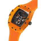 Guess Phoenix GW0203G10 Orange Translucent Polycarbonate Men's Watch