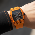 Guess Phoenix GW0203G10 Orange Translucent Polycarbonate Men's Watch