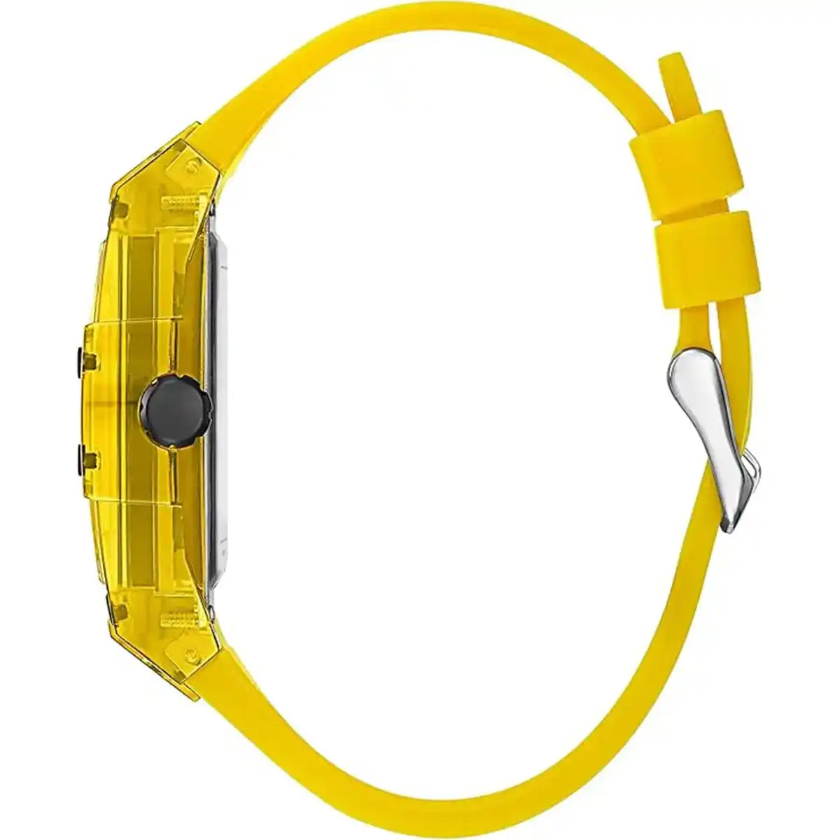 Guess Phoenix GW0203G6 Yellow Translucent Polycarbonate Rubber Watch
