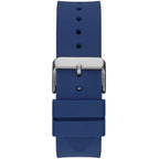 Guess Phoenix GW0203G7 Blue Polycarbonate Rose Gold Rubber Watch