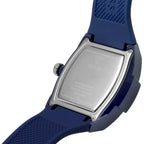 Guess Phoenix GW0203G7 Blue Polycarbonate Rose Gold Rubber Watch