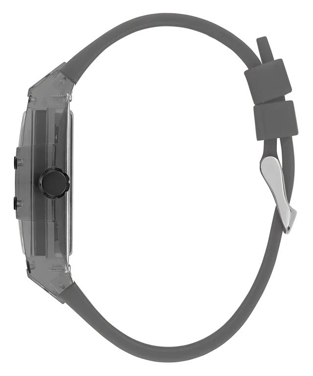 Guess Phoenix GW0203G9 Grey Translucent Polycarbonate Rubber Watch