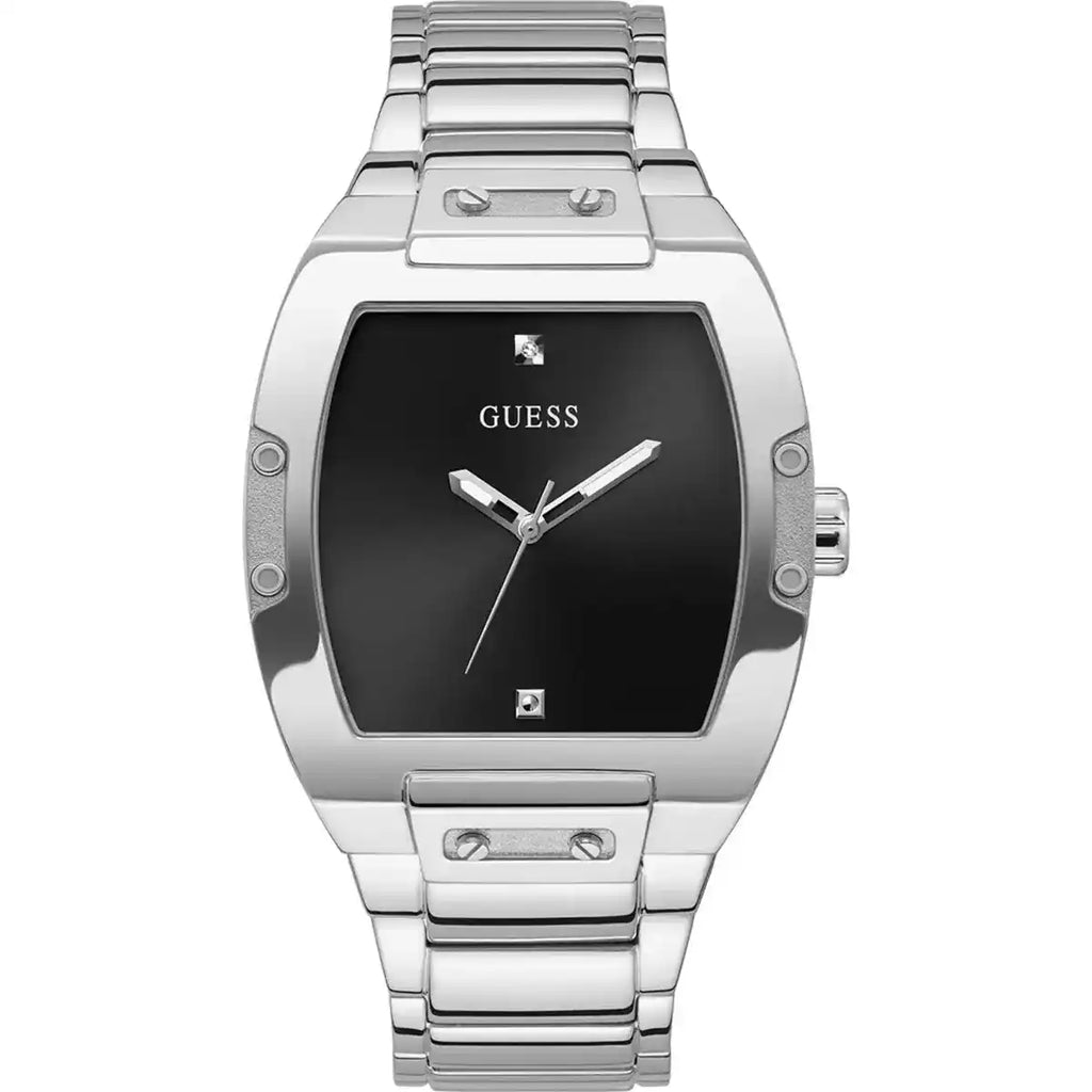 Guess Phoenix GW0387G1 Men's Silver-Tone Diamond Accent Watch