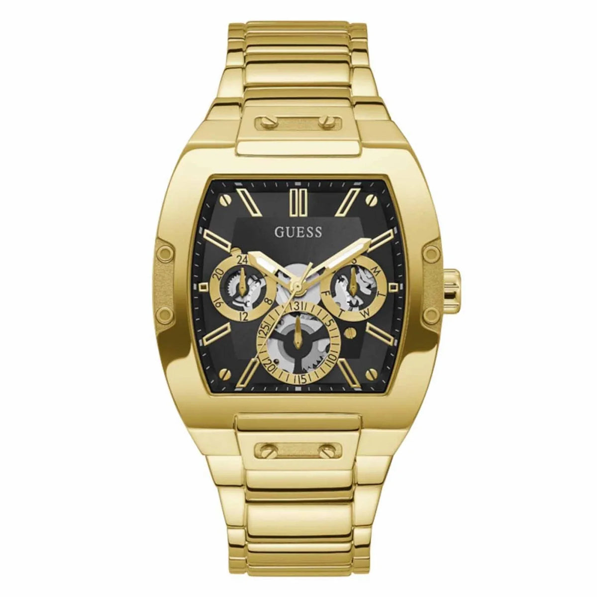 Guess Phoenix GW0456G1 Men's Gold-Tone & Black Dial Watch