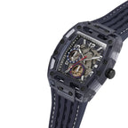 Guess Phoenix GW0499G1 Blue Polycarbonate Transparent Multifunction Watch