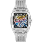 Guess Phoenix GW0499G3 Men's Transparent & Rainbow Watch