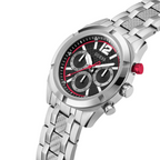 Guess Resistance GW0714G1 Silver Stainless Steel Black Dial Men's Watch