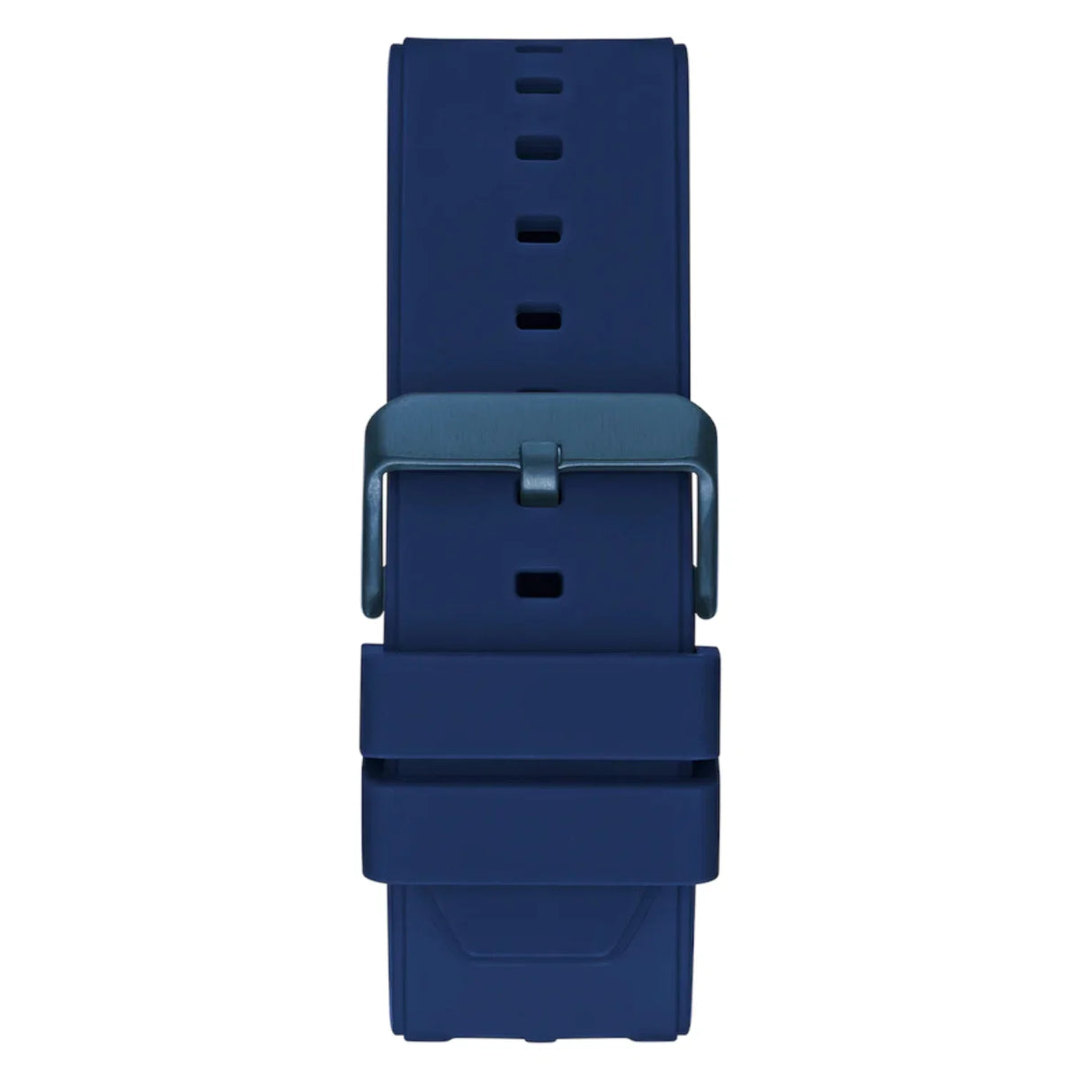Guess Treasure GW0443G1 Blue Tone Skeleton Dial Blue Rubber Watch