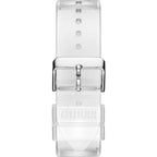 Guess Originals Phoenix V1051M1 Clear Transparent Case White Dial Multicolor Watch