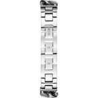 Guess Vanity W1030L1 Silver Tone Square Case Crystal Bezel Ladies Watch
