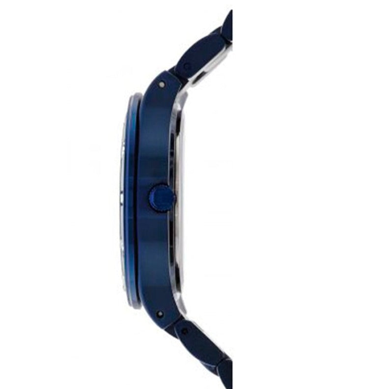 Guess W0027L3 Glisten Blue Ion-Plated Crystal Bezel Women's Watch