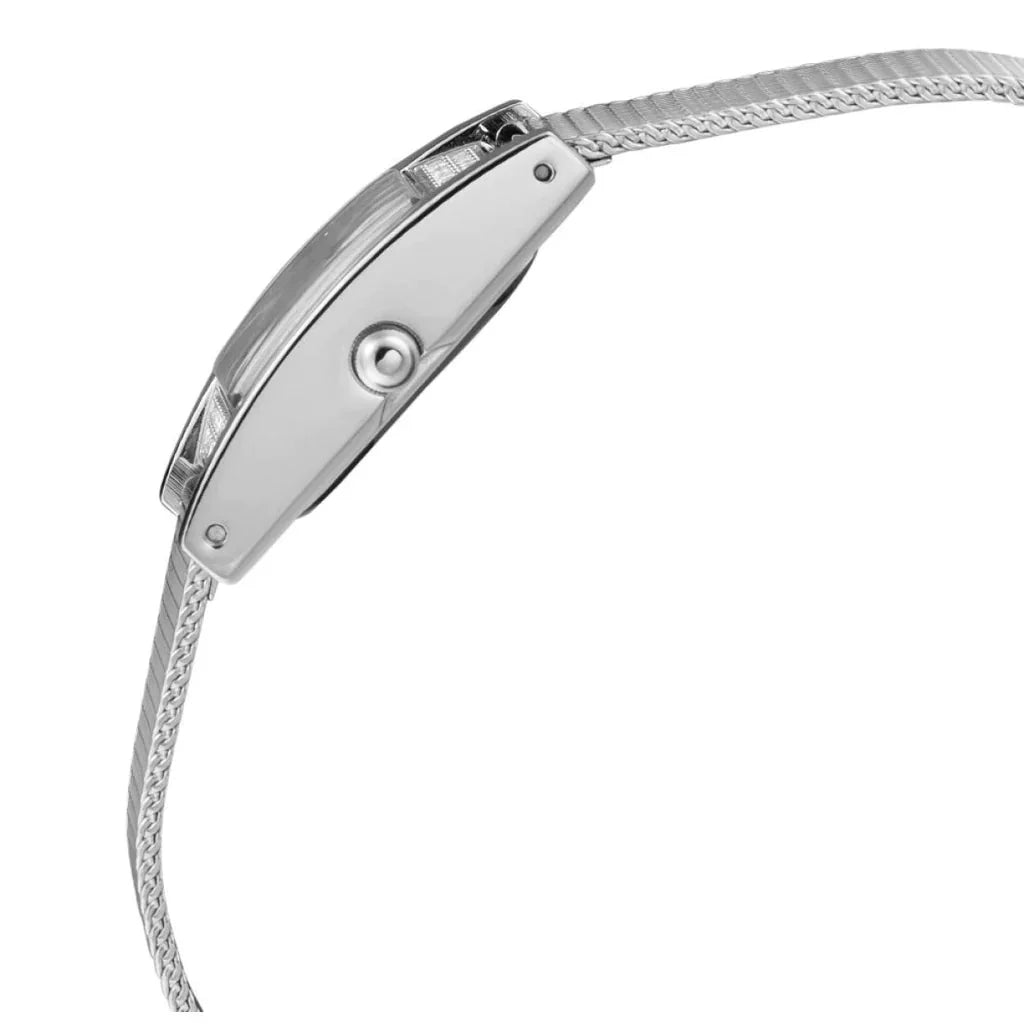 Guess W0127L1 Nouveau Silver Rectangular Case Crystal Mesh Women's Watch