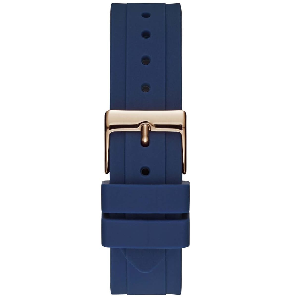 Guess Catalina W0562L3 Rose Gold & Blue Rubber Watch