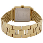 Guess Highline W0826L2 Gold Mesh Square Crystal Ladies Watch