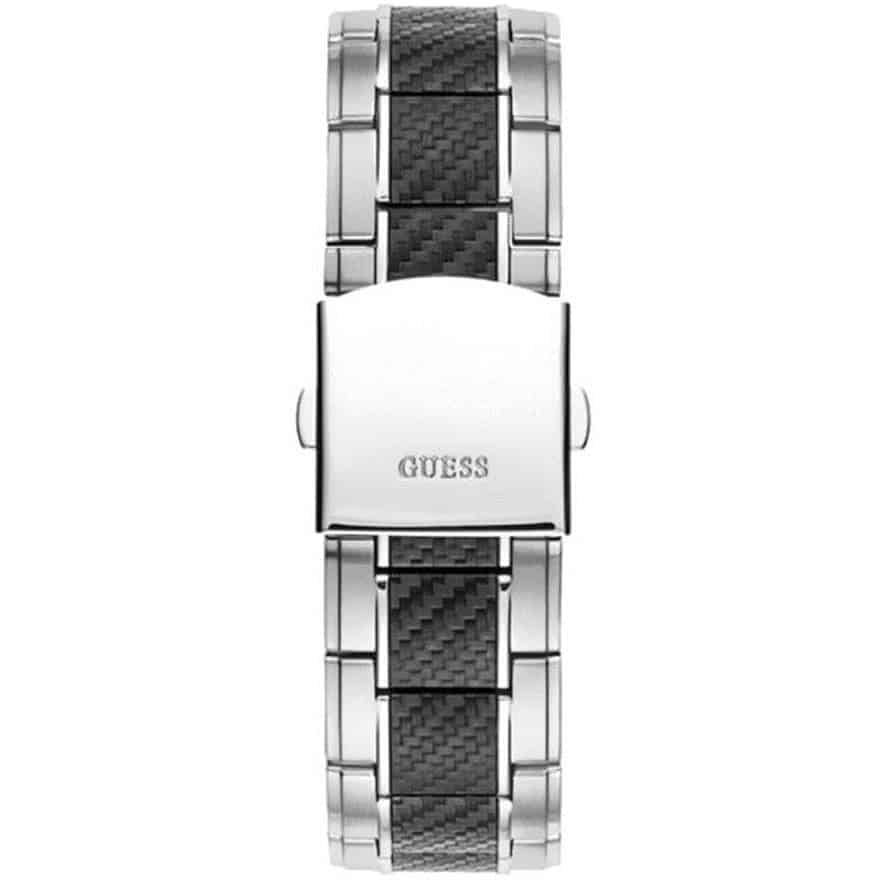 Guess Octane W1046G1 Men's Silver Steel Chronograph Watch