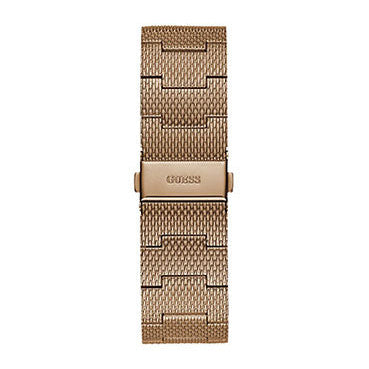Guess Supernova GW0074G1 Rose Gold Case Brown Dial Rose Gold Mesh Men's Watch