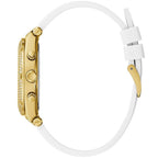 Guess Venus GW0118L5 Gold Case White Dial White Rubber Women's Watch