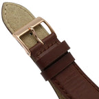 Guess Tailor GW0389G3 Rose Gold Case Blue Skeleton Dial Brown Leather Watch