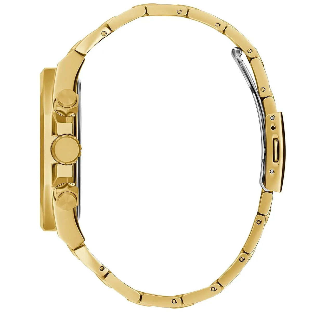 Guess Momentum GW0489G2 Gold Tone Black Dial Stainless Steel Watch