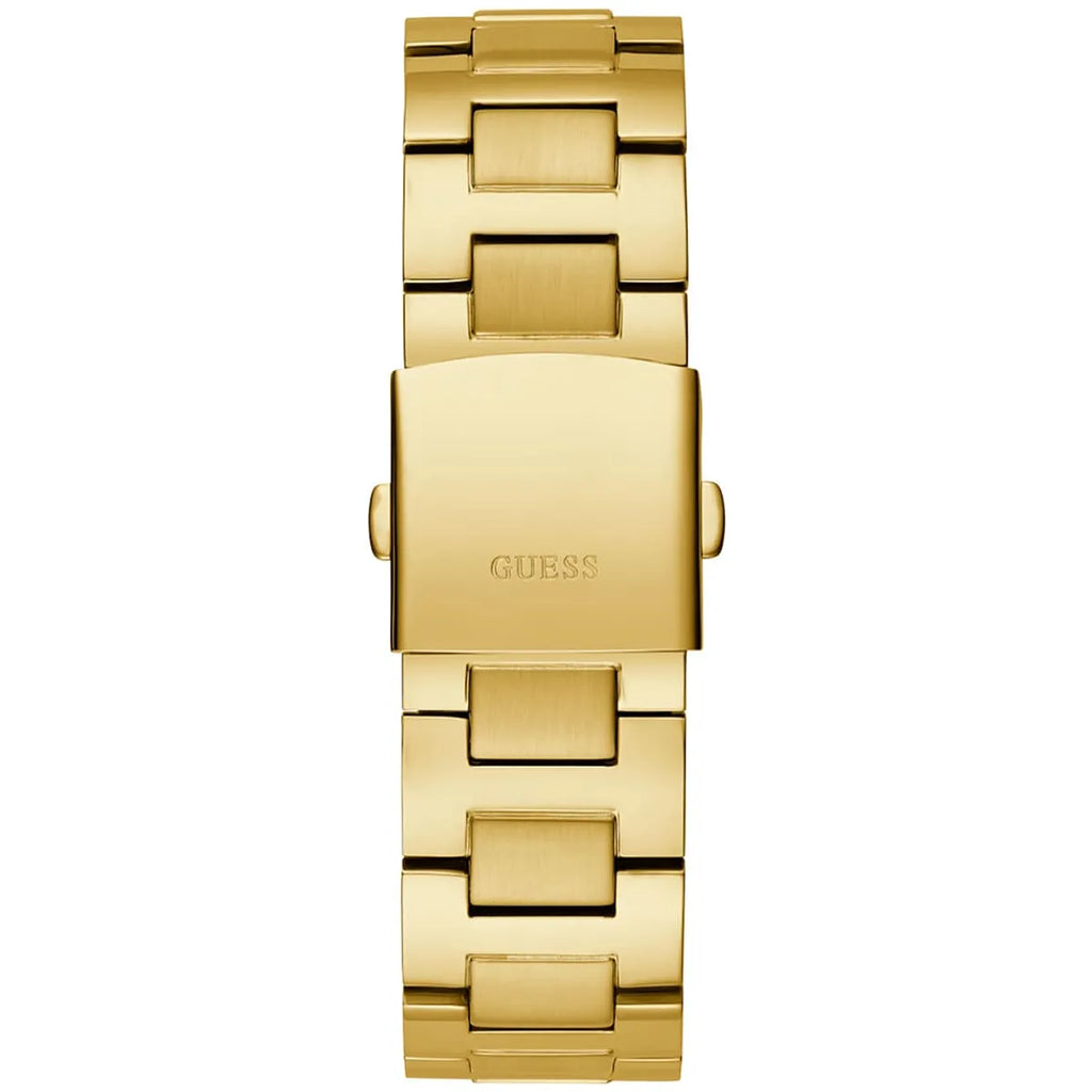 Guess Momentum GW0489G2 Gold Tone Black Dial Stainless Steel Watch