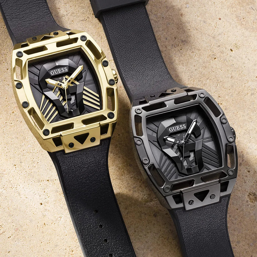 Guess Legend GW0500G1 Gold-Tone Black Dial Men's Watch