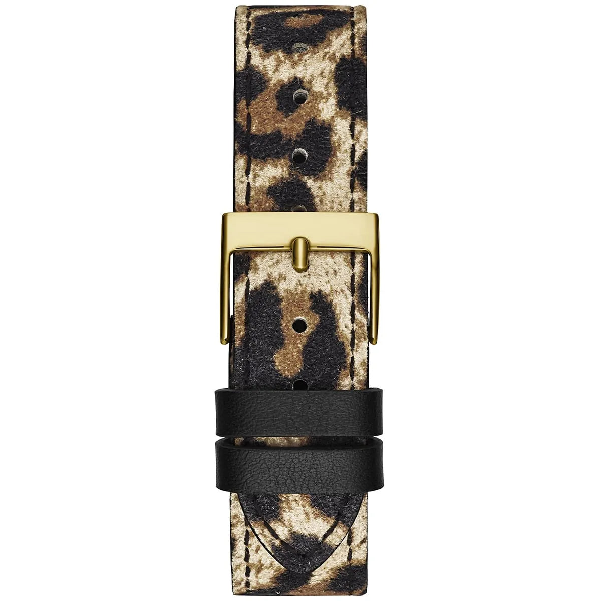 Guess Fame GW0504L3 Triangle Gold & Leopard Print Watch