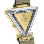 Guess Fame GW0504L3 Triangle Gold & Leopard Print Watch