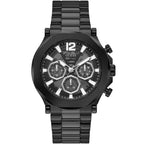 Guess Edge GW0539G3 Full Black Stainless Steel Geometric Case Watch