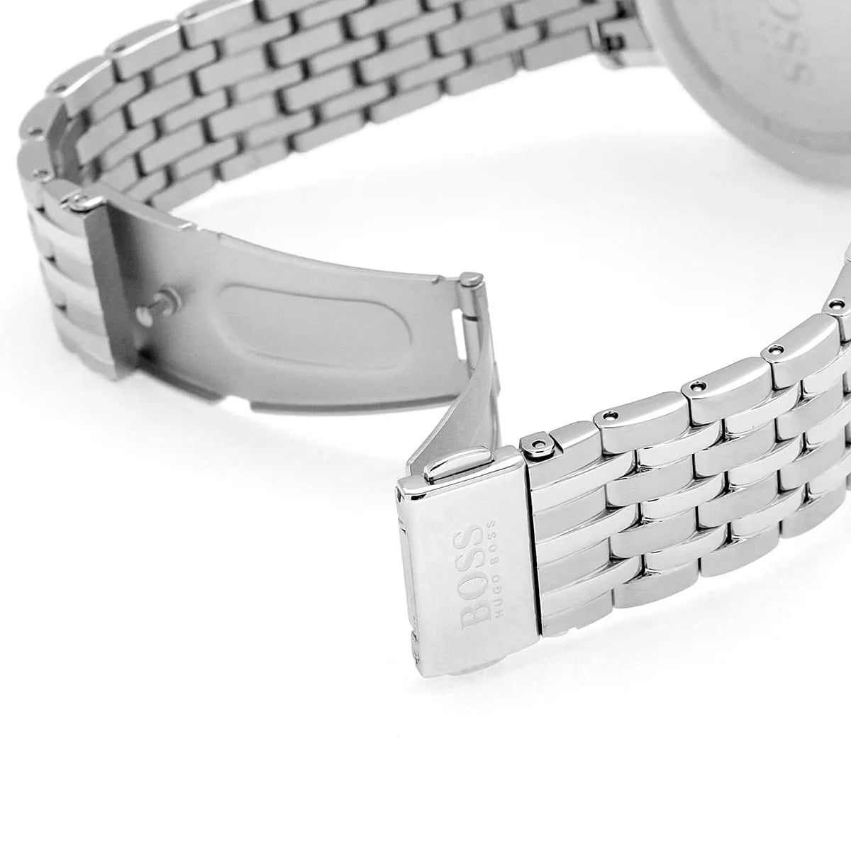 Hugo Boss Corporal 1513642 Small Seconds Blue Dial Men's Silver Watch