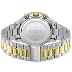 Hugo Boss Admiral 1513908 Men's Two-Tone Steel Watch with Black Dial