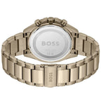 Hugo Boss Cloud 1514019 Men's Beige Gold Steel Watch with Olive Green Dial