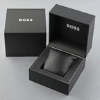 Hugo Boss Taper 1514086 Men's Blue Steel Watch with Blue Leather Strap