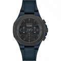 Hugo Boss Taper 1514086 Men's Blue Steel Watch with Blue Leather Strap