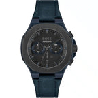 Hugo Boss Taper 1514086 Men's Blue Steel Watch with Blue Leather Strap